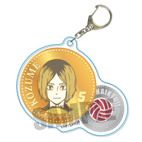 [Haikyu!!] Character Medal Acrylic Keychain / Kenma Kozume