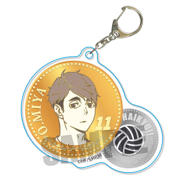 [Haikyu!!] Character Medal Acrylic Keychain / Osamu Miya
