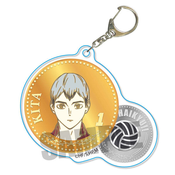 [Haikyu!!] Character Medal Acrylic Keychain / Shinsuke Kita