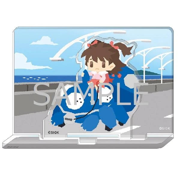 (Goods - Acrylic Stand) [Ghost in the Shell] Tachikoma to Issho Acrylic Diorama Stand TACHIKOMA & MIKI