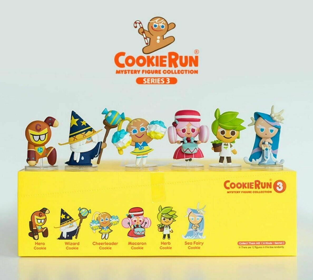 [Cookie Run: Kingdom] Mystery Figure Series 3 (Blind Box -Single)