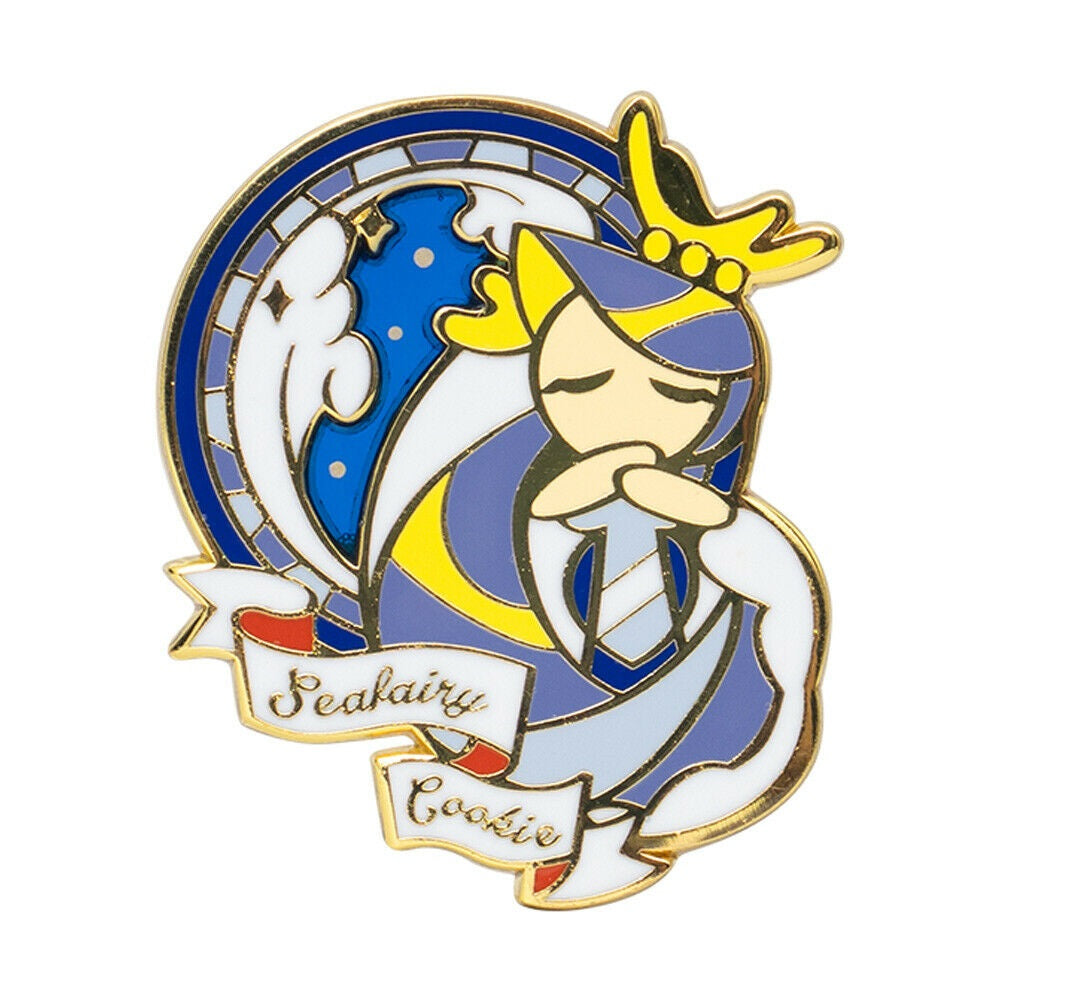 [Cookie Run: Kingdom] Legendary Cookie Pin Badge Sea Fairy