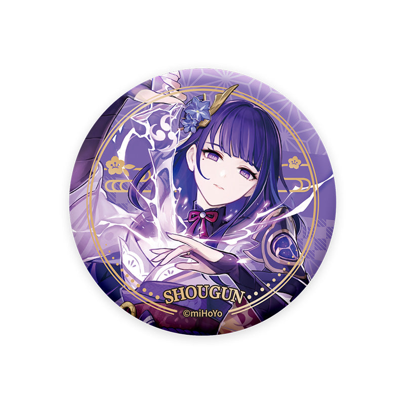 [Genshin Impact] Electroculus Series Chara Can Badge Raiden Shogun