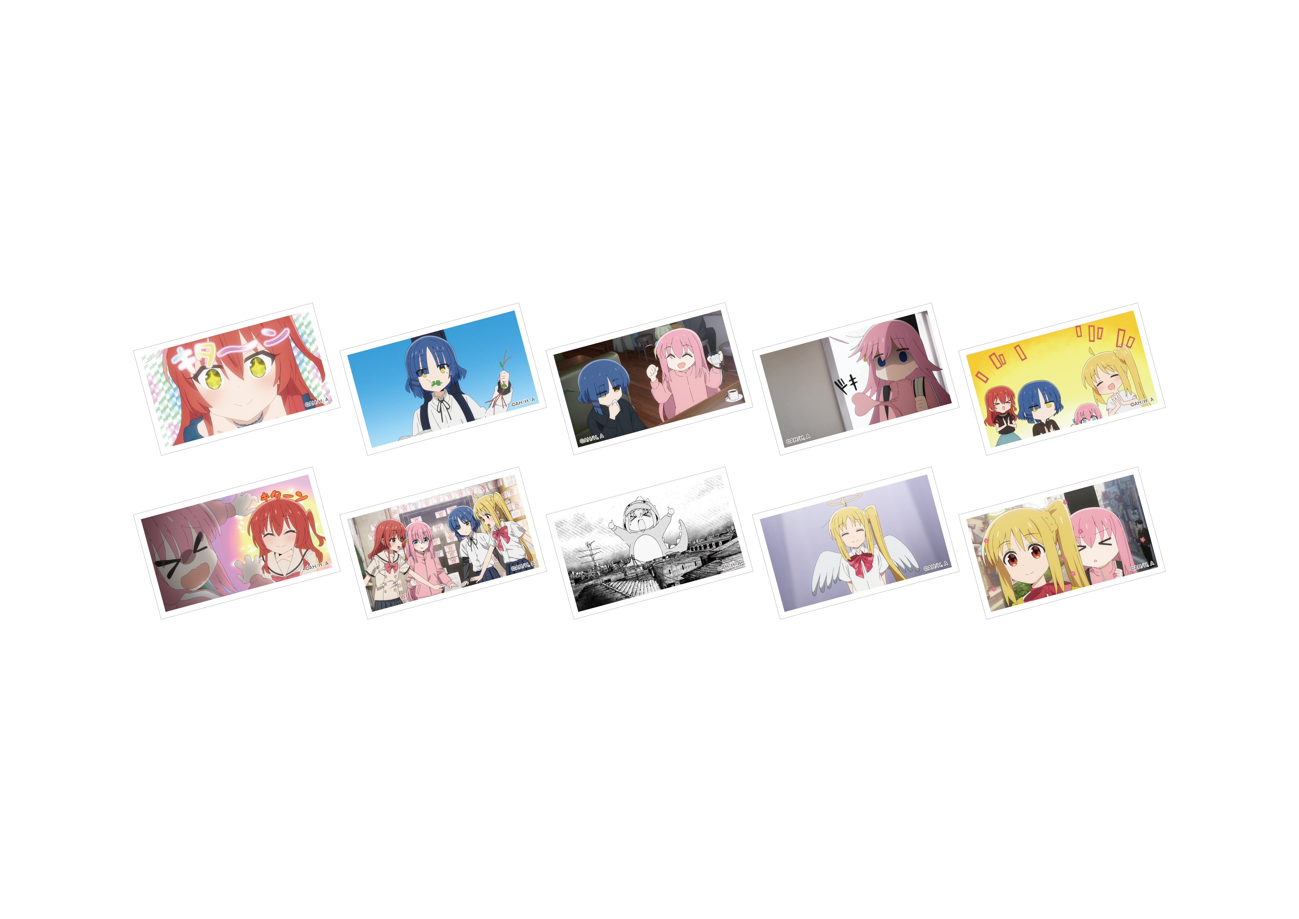 [BOCCHI THE ROCK!] Set of 10 Scene Stickers
