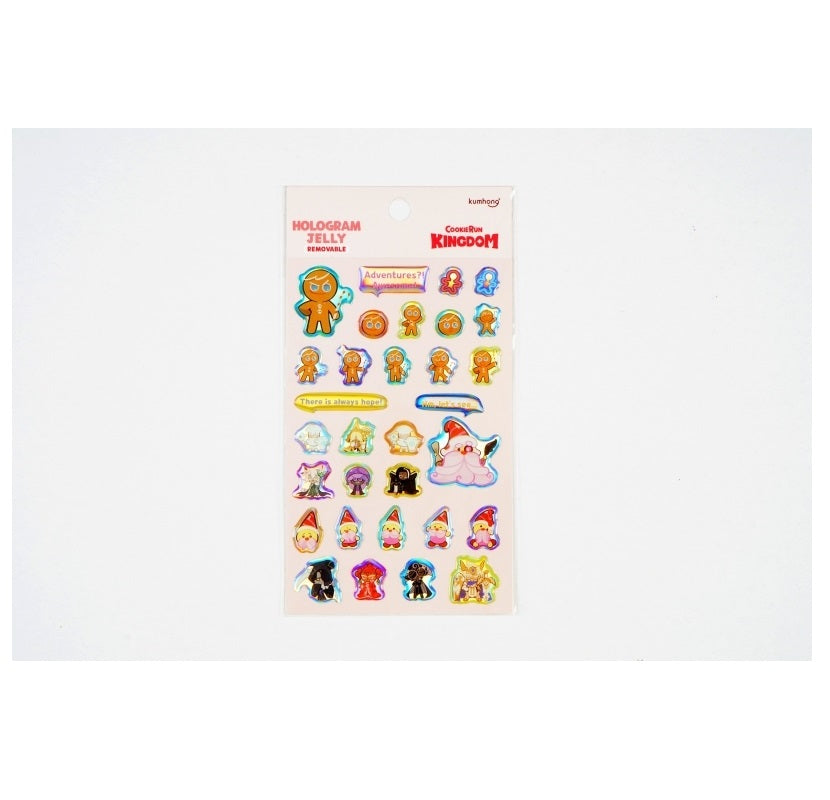 [Cookie Run: Kingdom] Sticker Hologram Jelly B