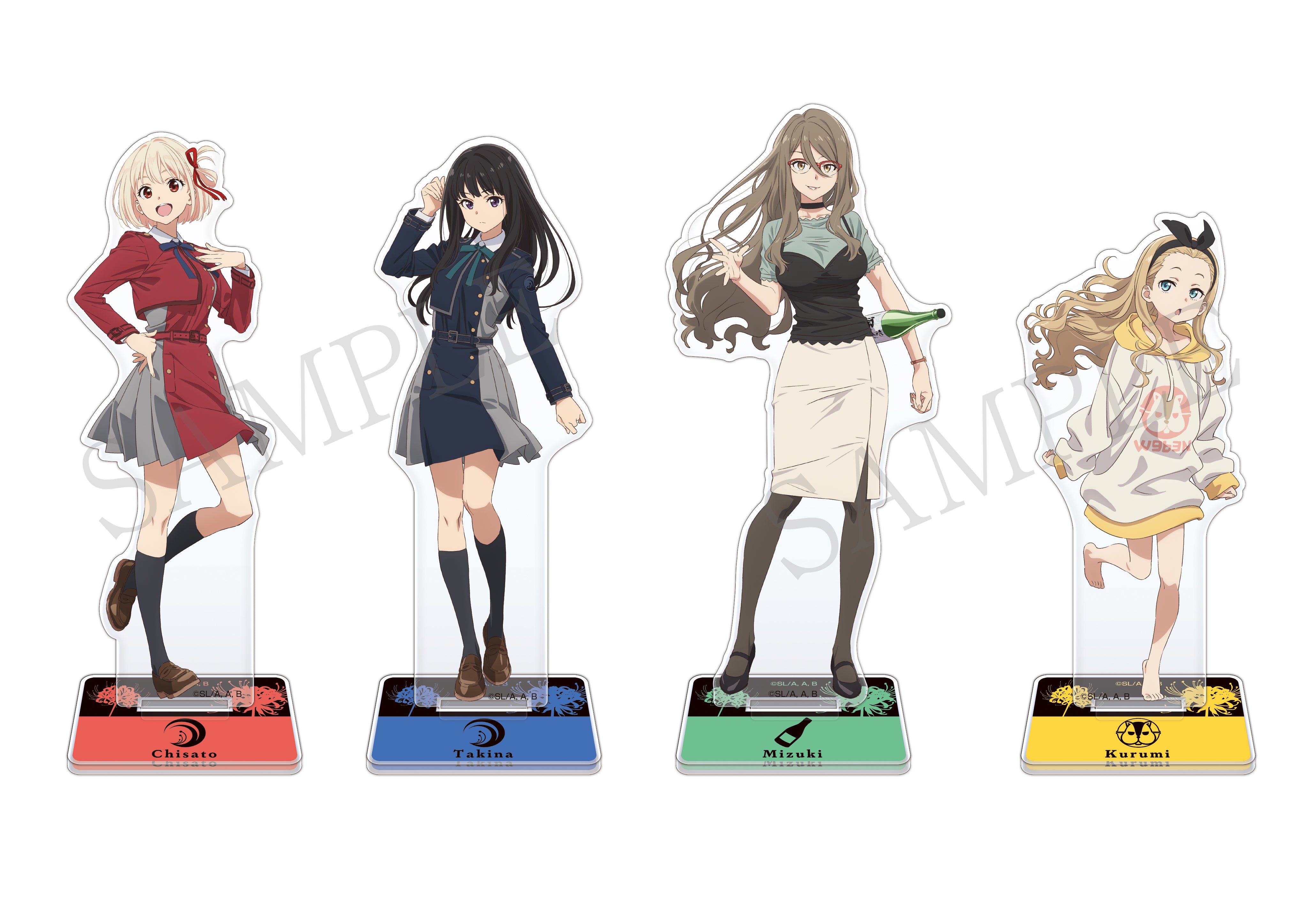 [Lycoris Recoil] Acrylic Mascot Takina Inoue