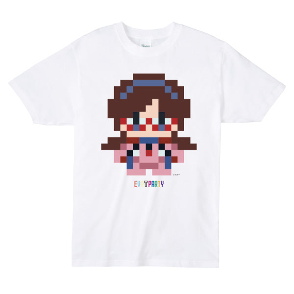 [Evangelion] "EVATPARTY 2019" Pixel Arts Mari / White - T-Shirt