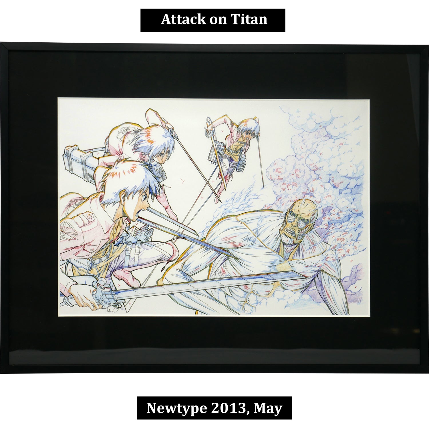 (Goods - Art Print) [Attack on Titan] Scene from May Newtype Key Animation - Fine Arts