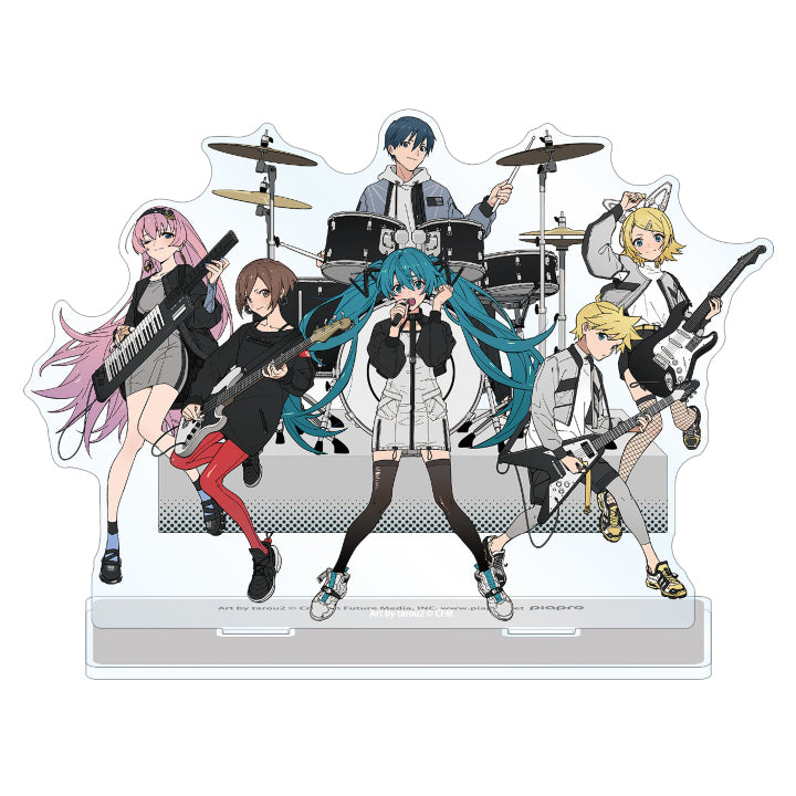 (Goods - Acrylic Stand)[Vocaloid] Art by tarou2 Acrylic Stand / Band ver.