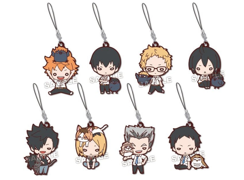 [Haikyu!!] Nitotan Mascot To Issho! Rubber Strap (Blind Box -Single)