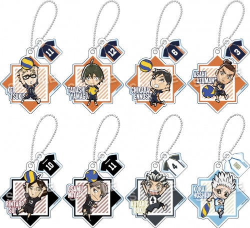 [Haikyu!!] 2 Piece Acrylic Ball Chain Type Keychain Vol.5 (Blind Box -Single)