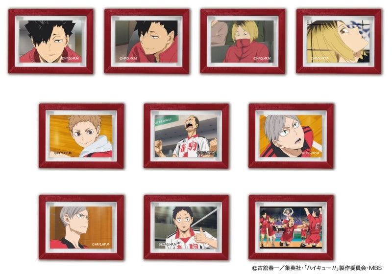 [Haikyu!!] Art Frame Collection Nekoma High BOX (Blind Box -Single)
