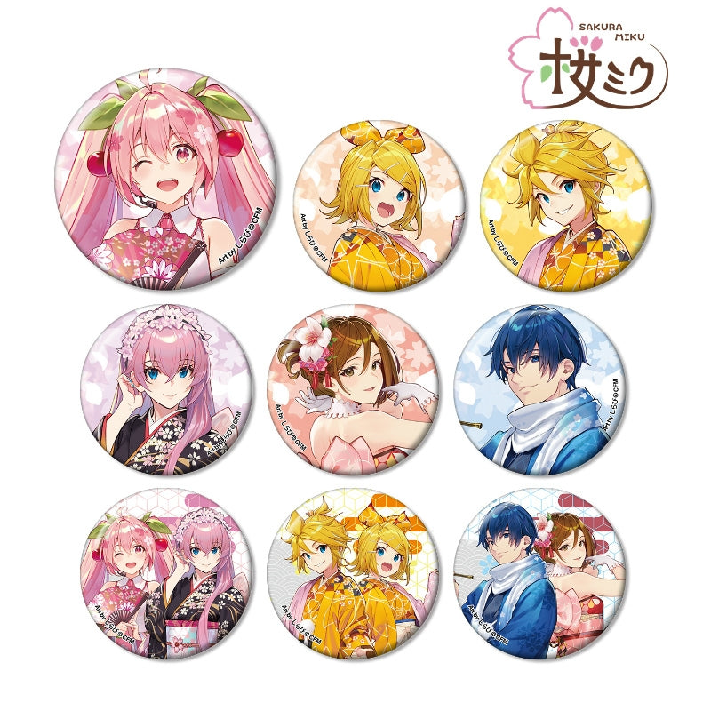 [Vocaloid] Sakura Miku by Shirabi Trading Can Badge (Blind Box -Single)
