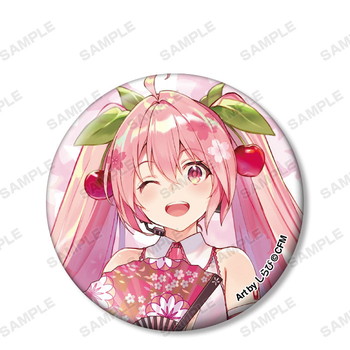 [Vocaloid] Sakura Miku by Shirabi Trading Can Badge (Blind Box -Single)