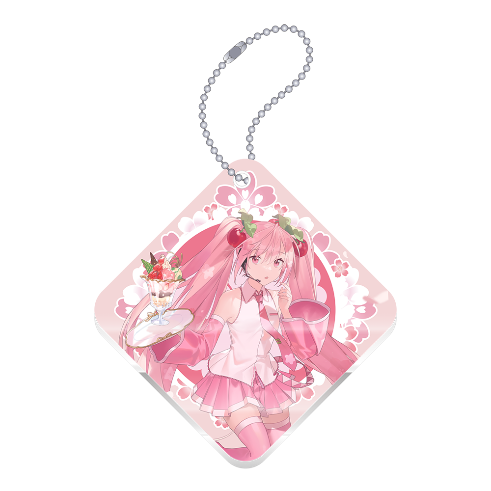 [Vocaloid] Sakura Miku Series Acrylic Slide Mirror / Art by Heiwa - Animate Exclusive